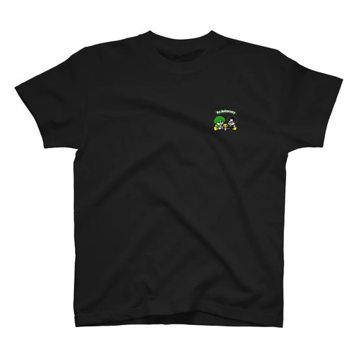 おちつきAI「あなたの落ち着き」濃色Tシャツの胸元プリント